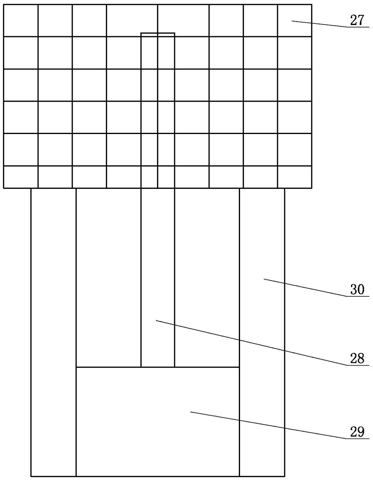 A vertical axis wind power generator