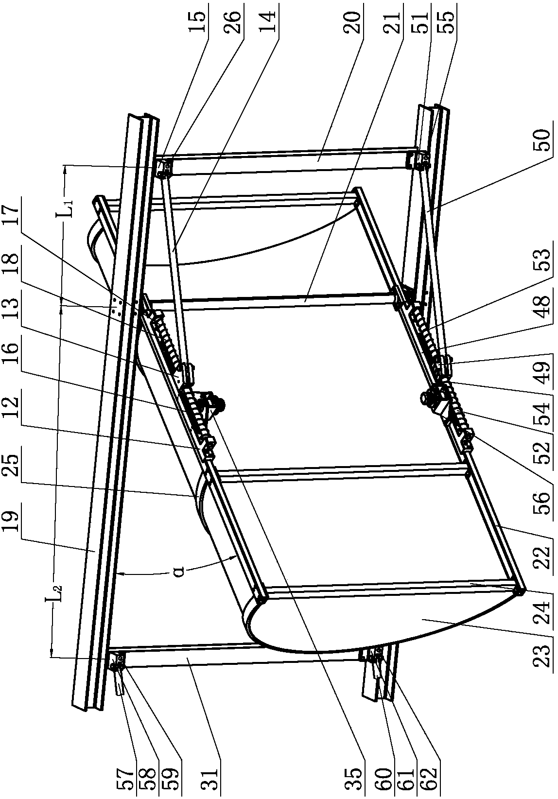 A vertical axis wind power generator