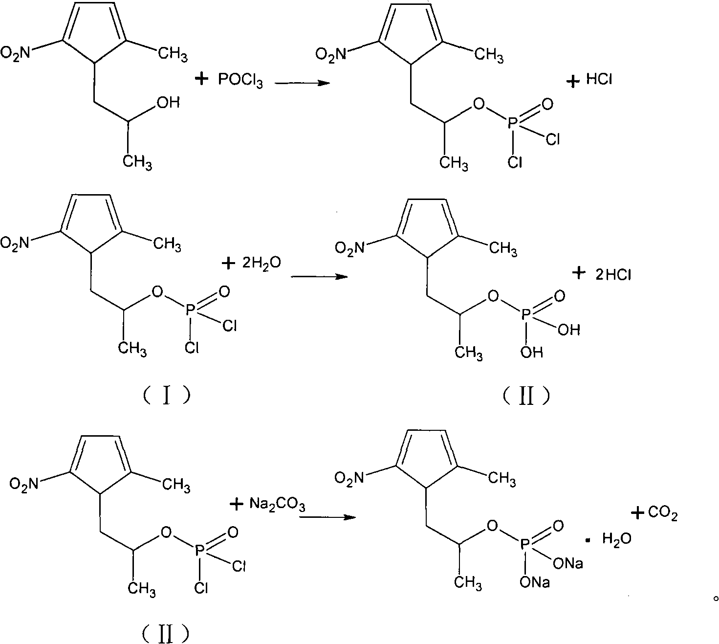 Water-soluble salt of secnidazole and preparation method thereof