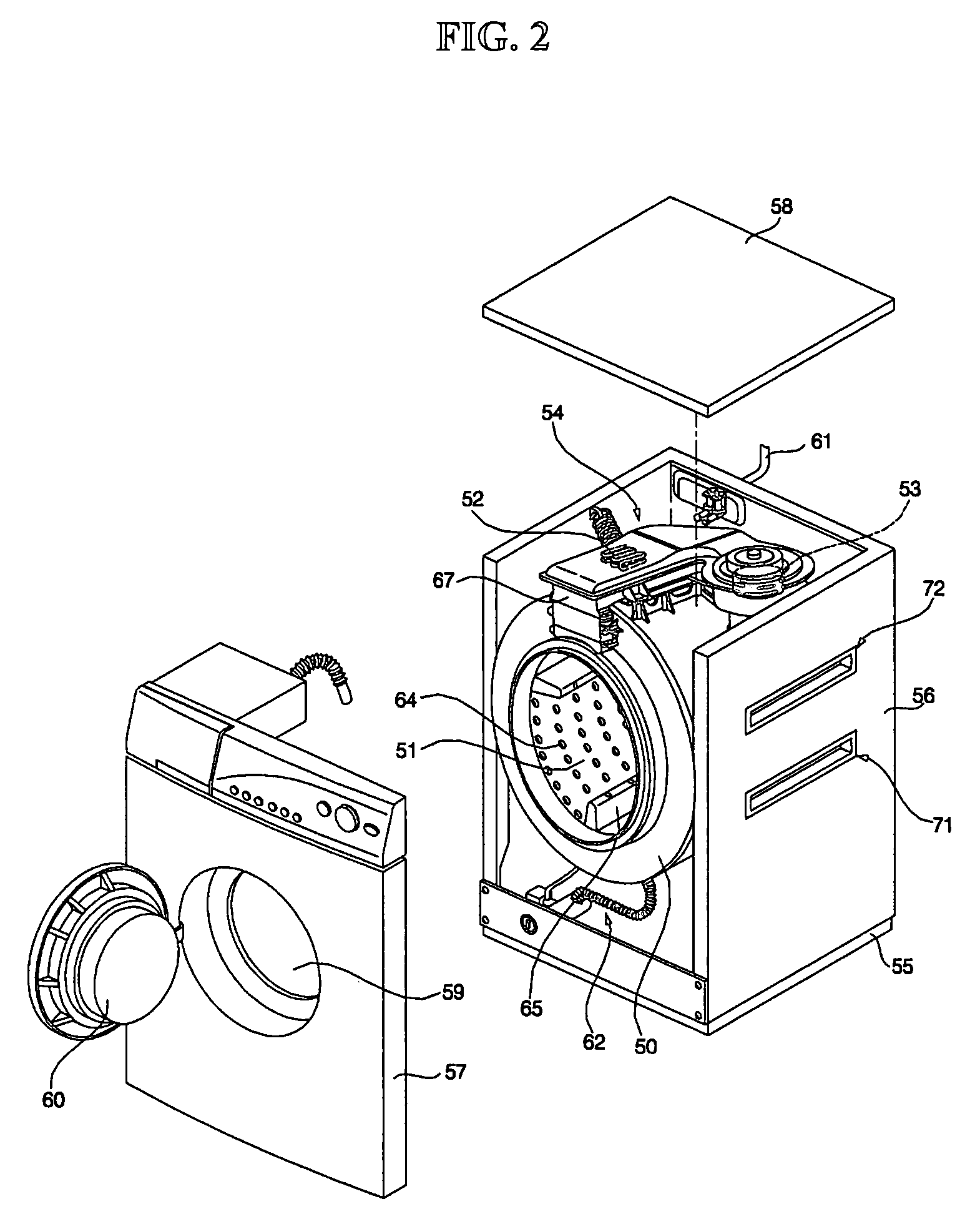 Washing and drying machine