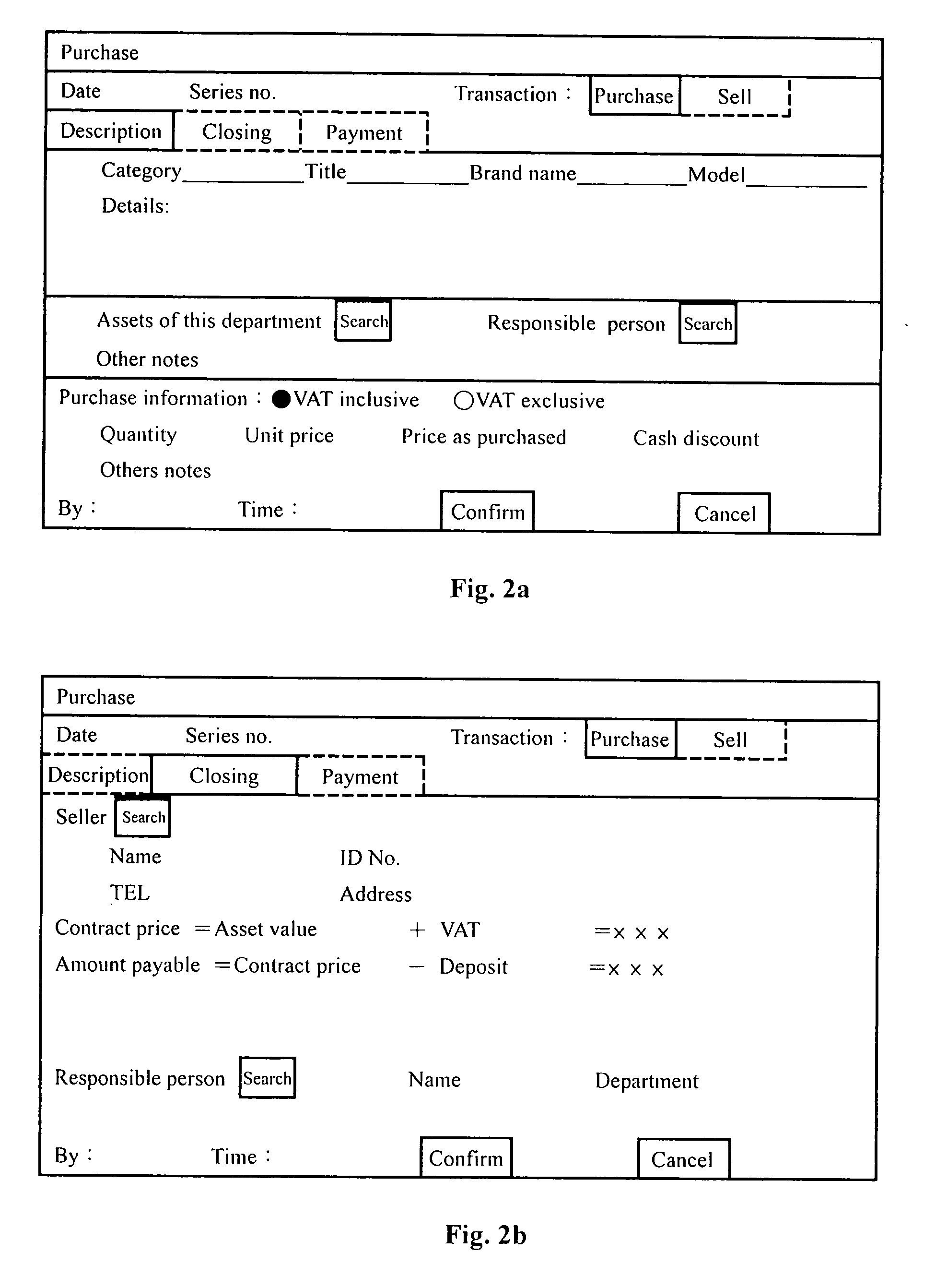 Automatic bookkeeping system