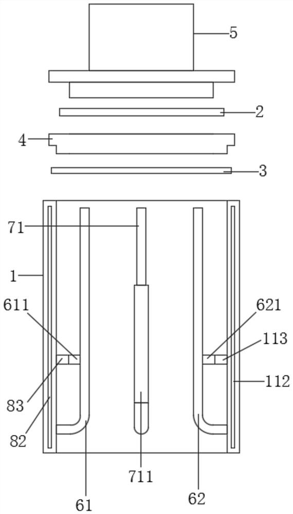 Porous ceramic heating element with embedded atomizer and preparation process of porous ceramic heating element