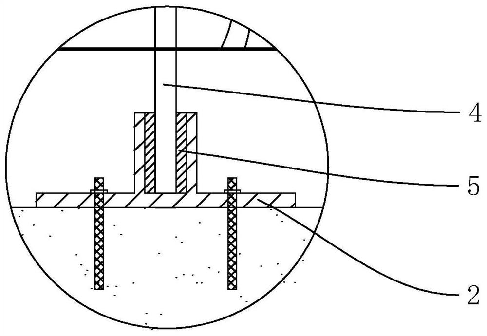 Fixing device for stabilizing double-curved-surface stirrer