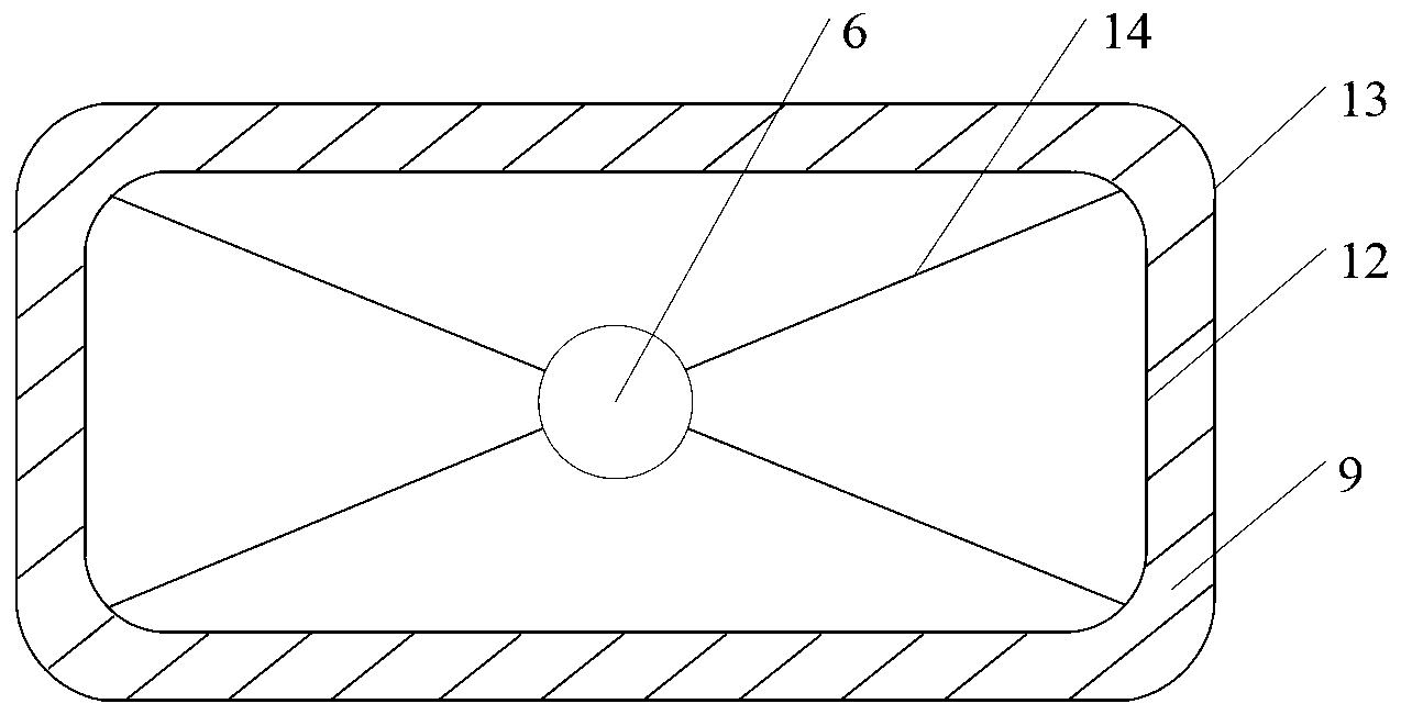 Chemical oxygen self-rescuer with diversion enhancement heat-transfer and cooling performances