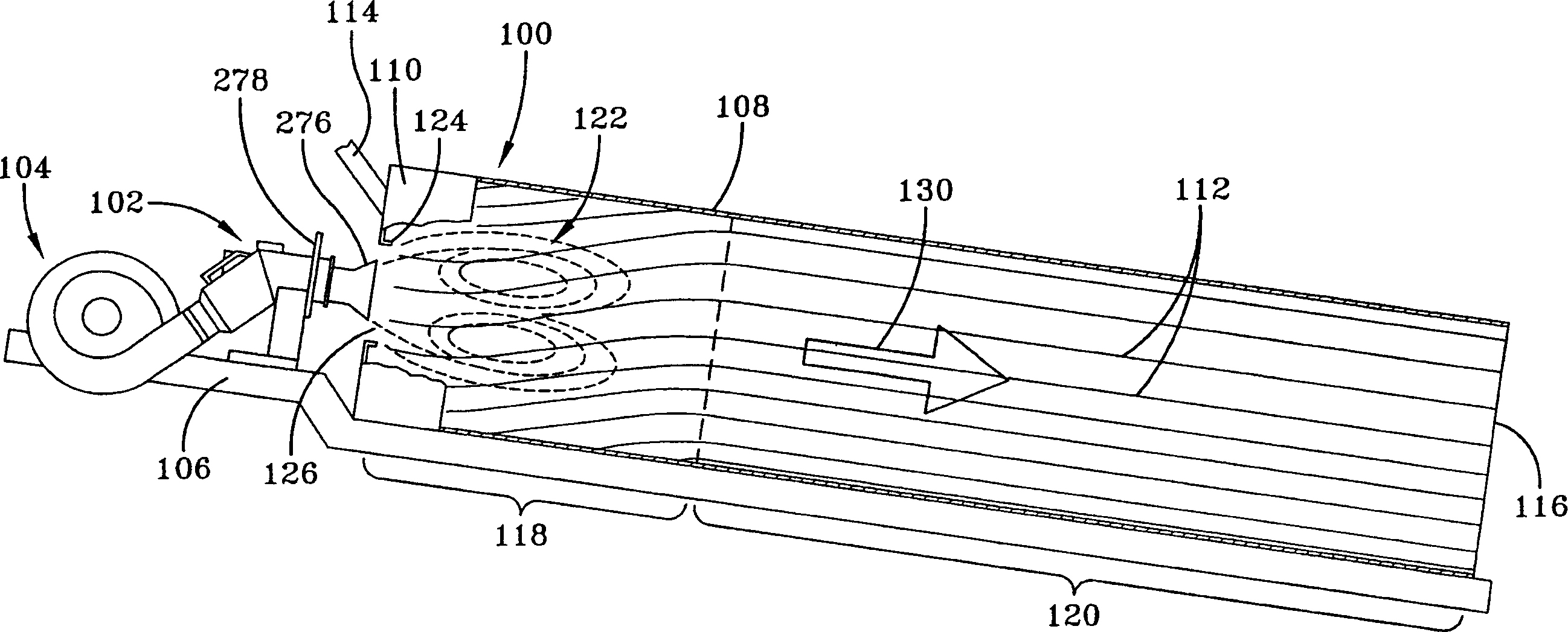 Aggregate dryer burner device and method