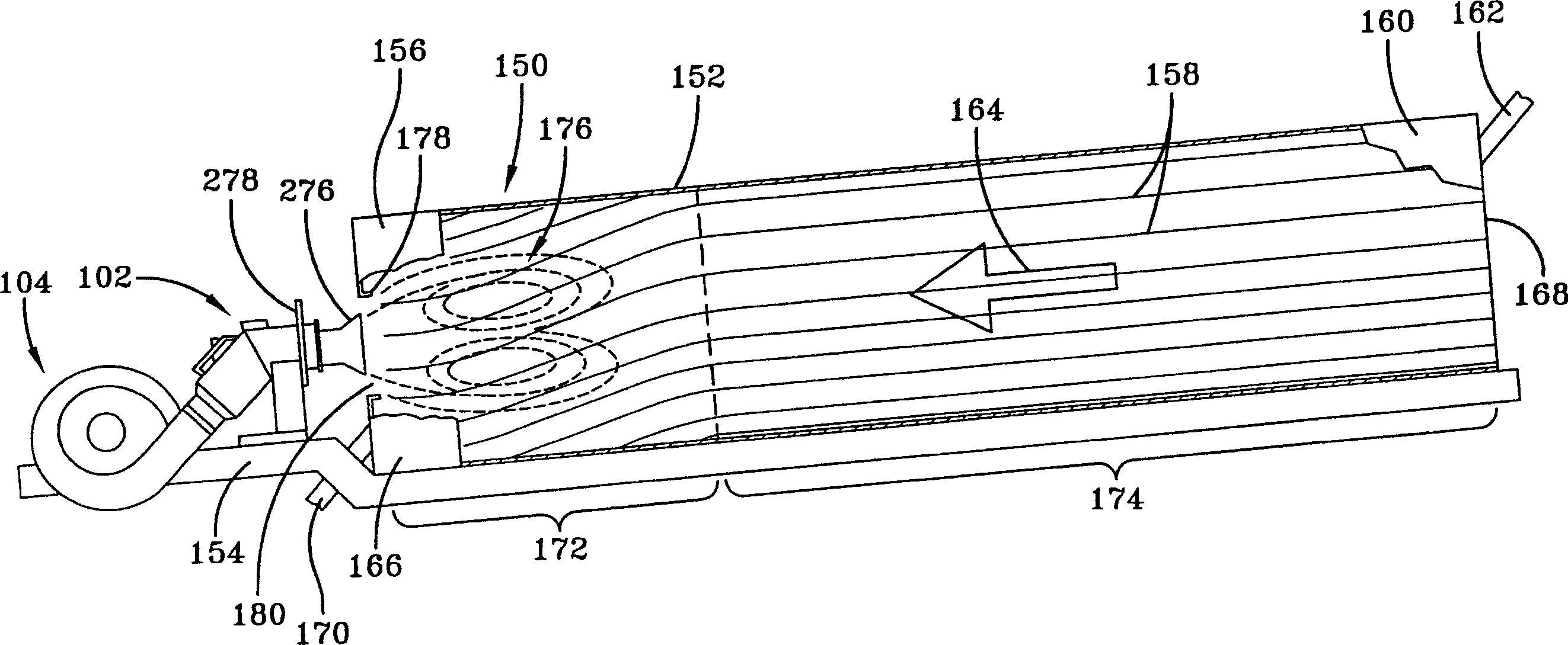 Aggregate dryer burner device and method