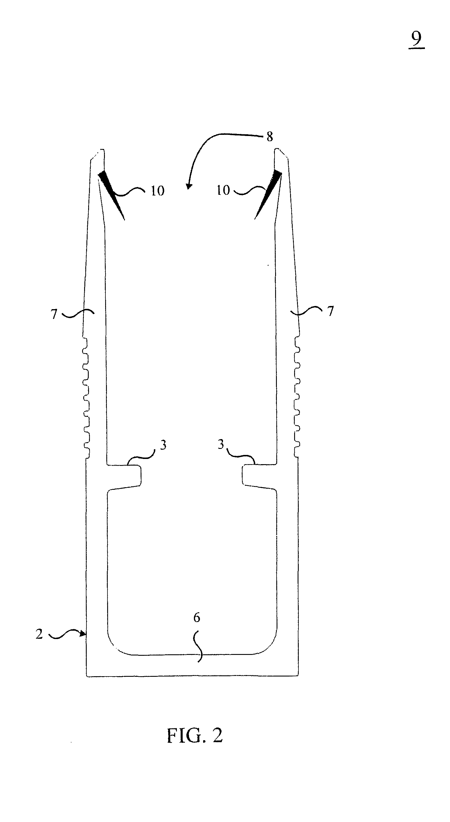 Lighting Device Provided with a Light Radiation Propagation Optical Component