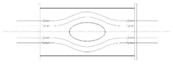 An air duct cross fitting