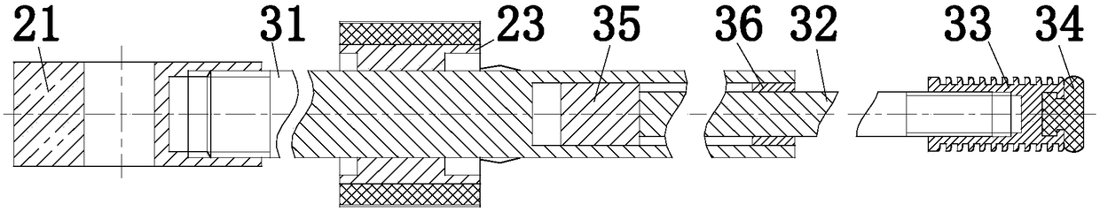 A powder cleaning device for ear wall care appliances