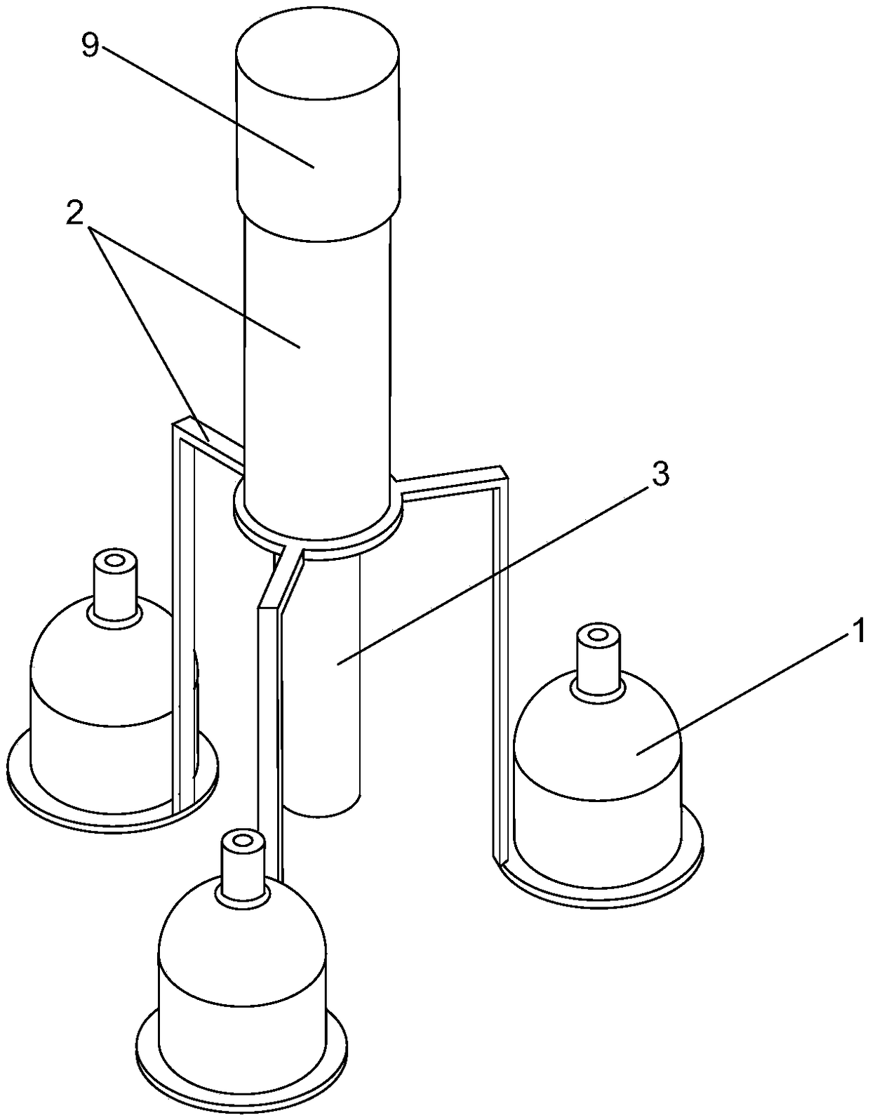 Automatic moxa-moxibustion device