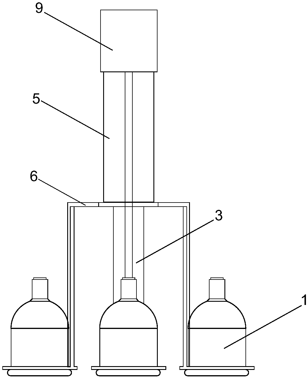 Automatic moxa-moxibustion device