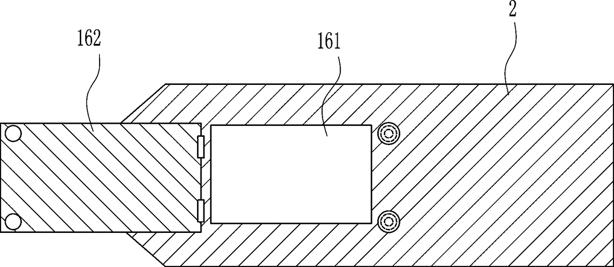 Rotary dough segmenting device for cooked wheaten food teaching