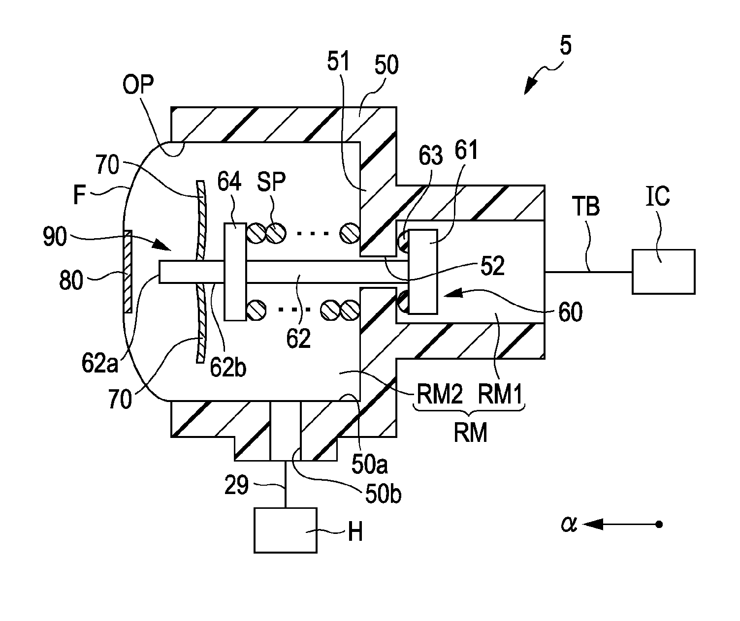 Agitating device and liquid ejecting apparatus