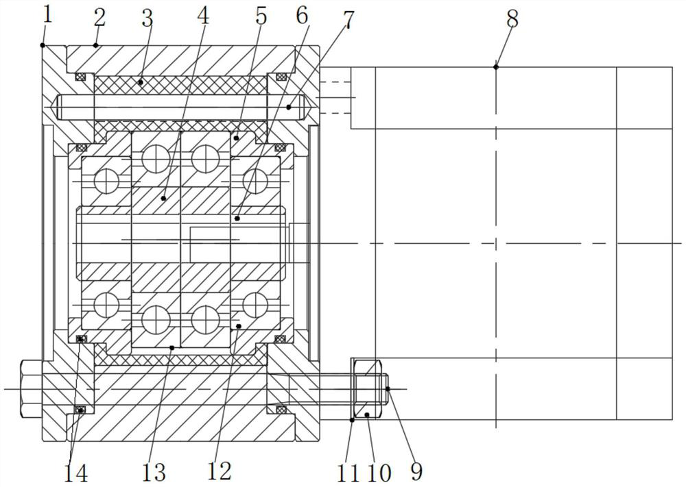 Bidirectional diaphragm pump without distributing valve