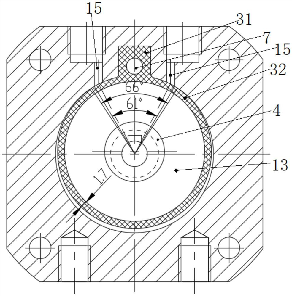 Bidirectional diaphragm pump without distributing valve