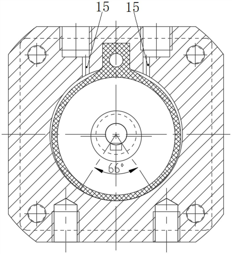 Bidirectional diaphragm pump without distributing valve