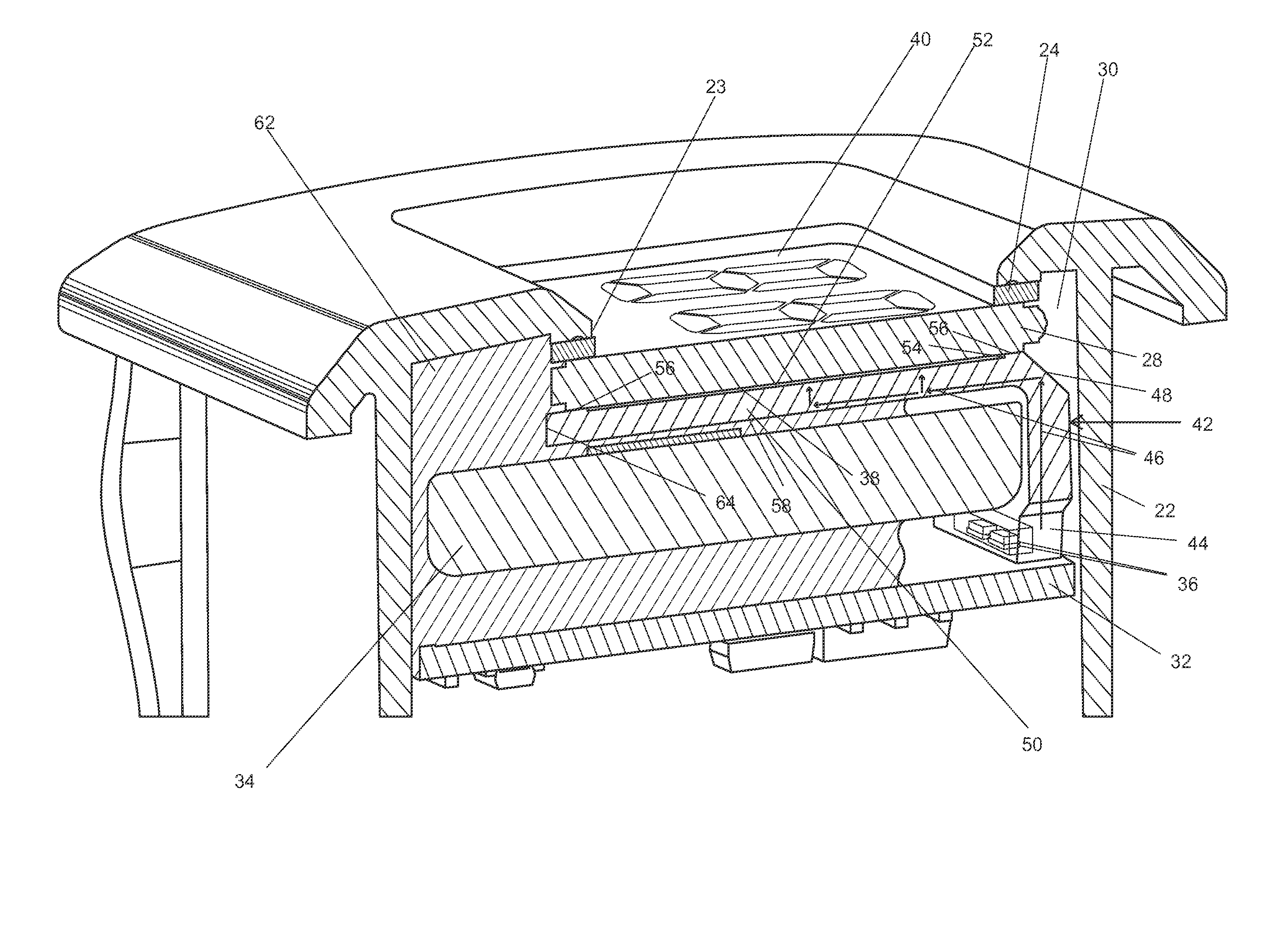 Light Guide Assembly for an LCD or the Like