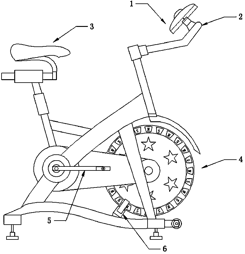 Bodybuilding bicycle