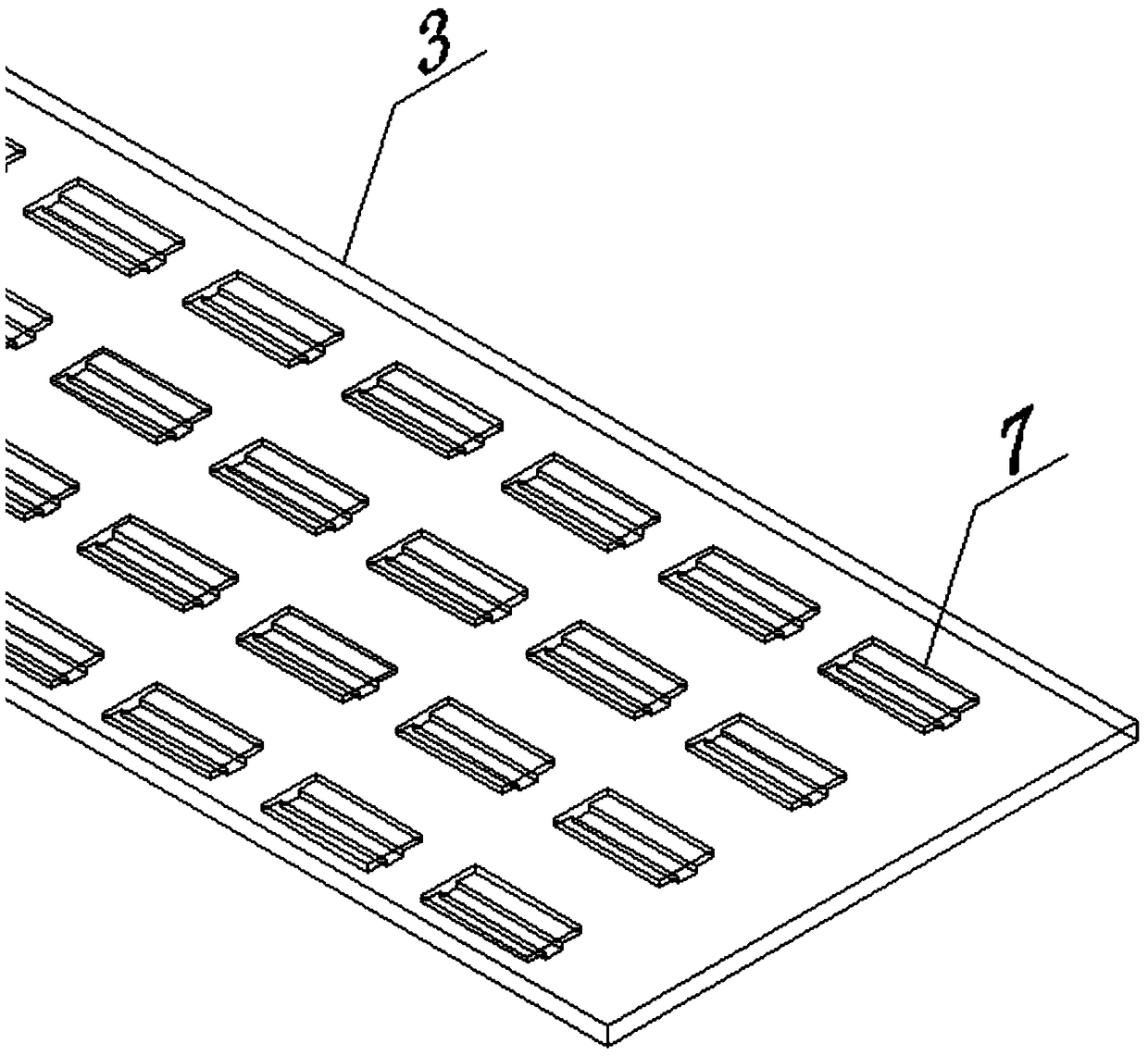 Quake-proof anti-noise passenger car floor