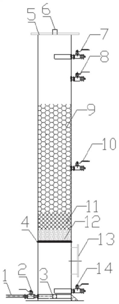 Autotrophic and heterotrophic denitrification synergistic nitrogen and phosphorus removal reaction device and process and application