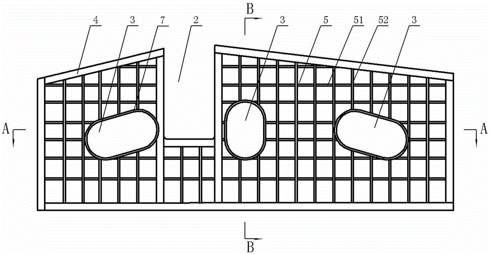 Light and long-service-life tundish cover and manufacturing method thereof