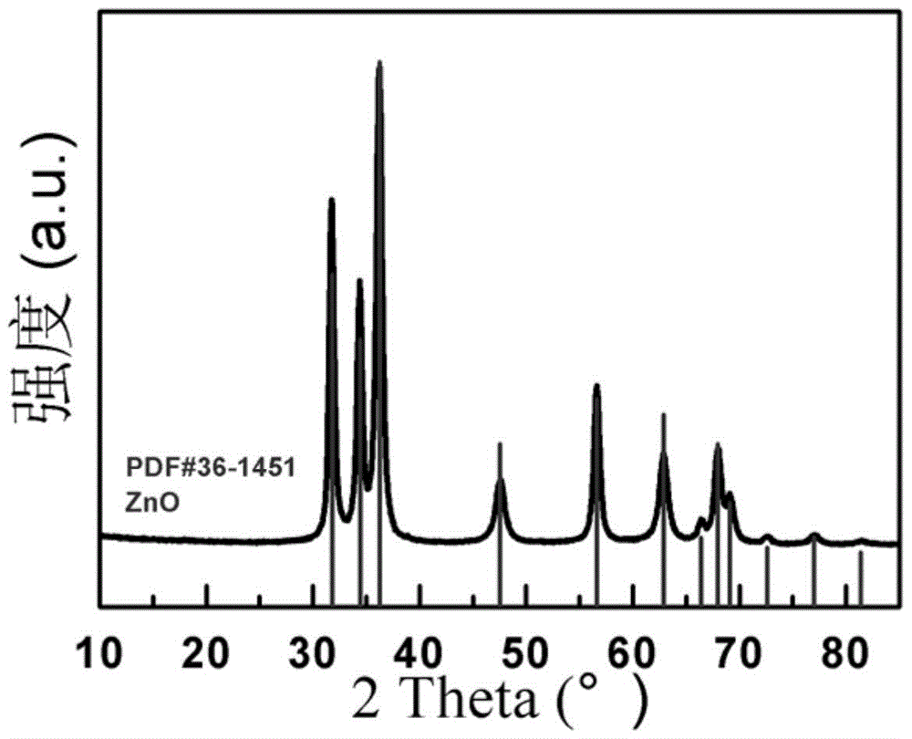 Zinc oxide-based photocatalyst material co-doped with boron and fluorine and its preparation method and application