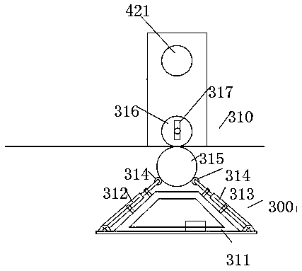 Silk winding unit of silk winding and sliver production device