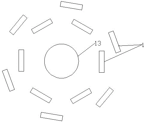 Solar energy light condensing transmitting device and solar energy furnace solar-thermal power generation system thereof