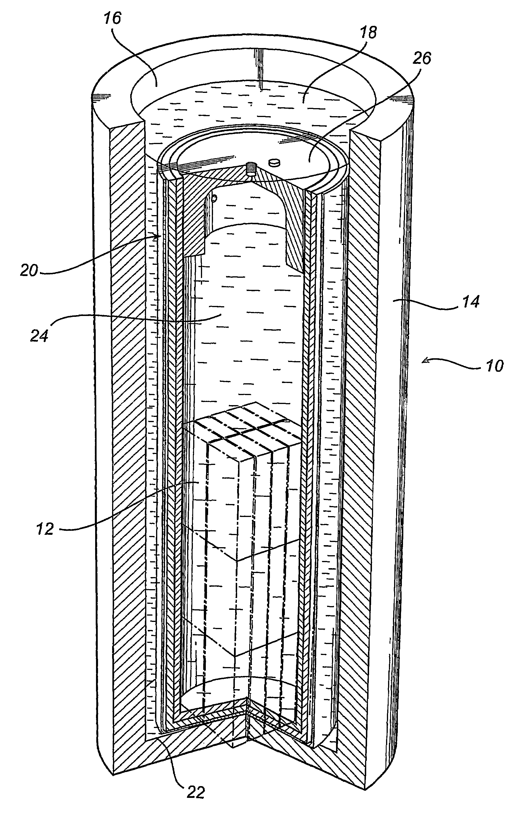 Isostatic press for high pressure treatment