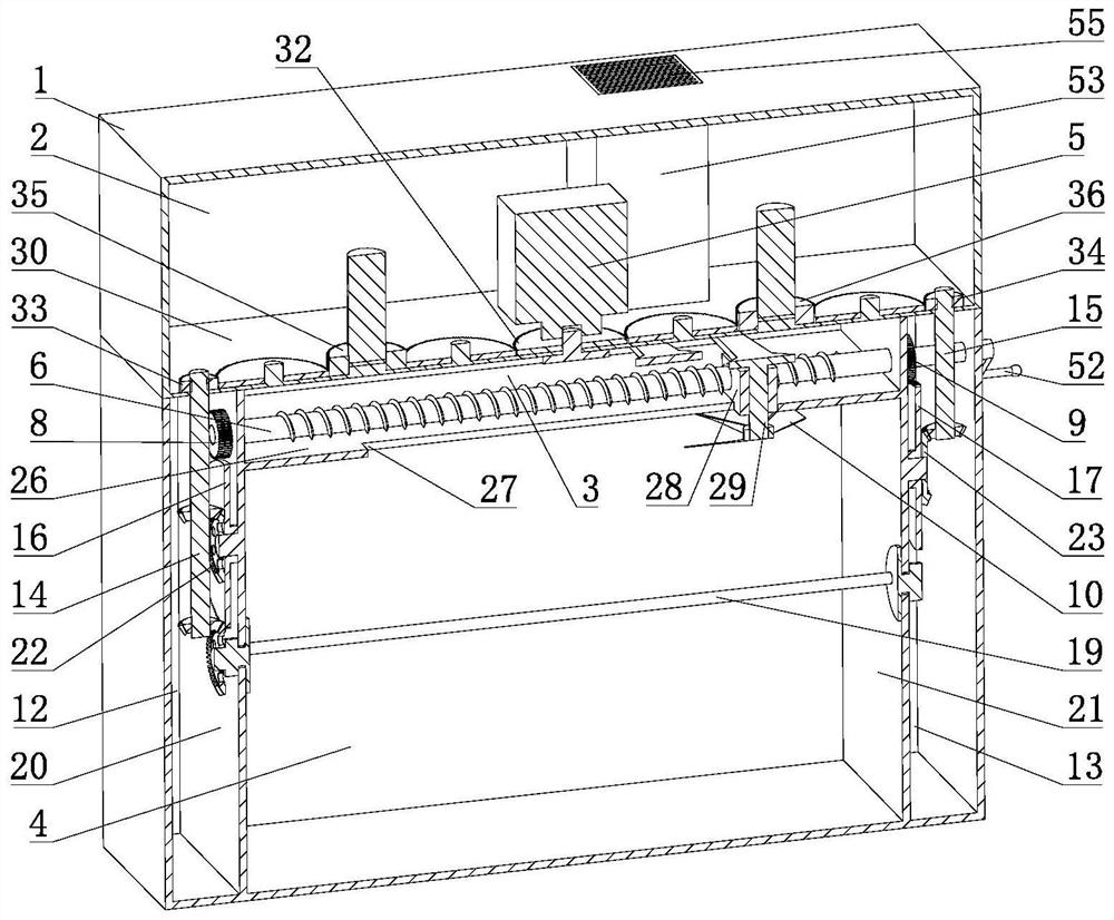 Baking device for food processing