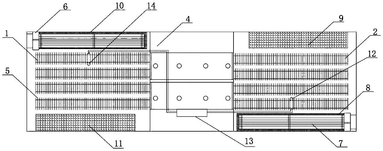 Temperature-controllable air heat recovery device and control method thereof