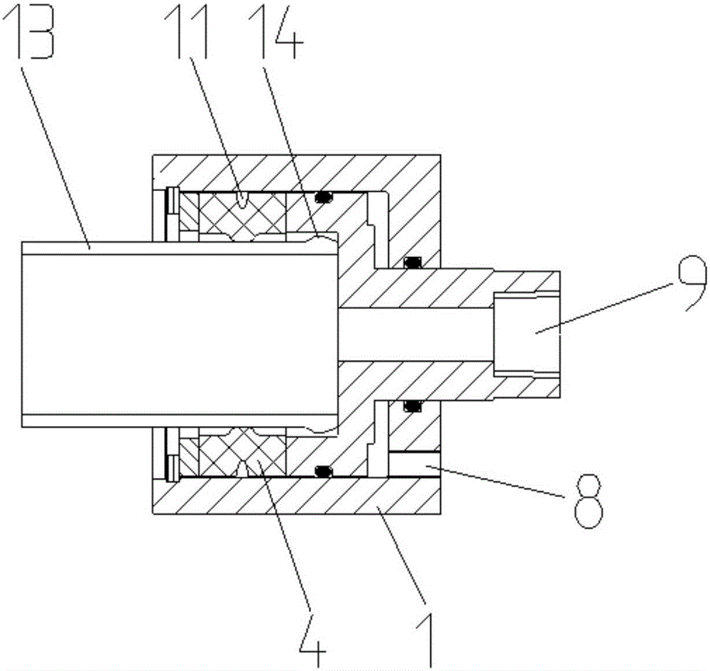 Pipe opening plugging device