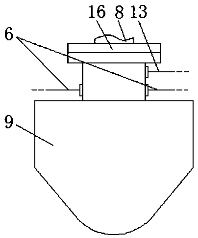 Medicine crushing device for oncologic nursing