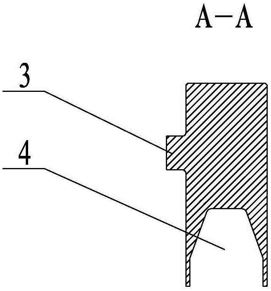 A processing method for the steam seal arc section of a steam turbine in a power station