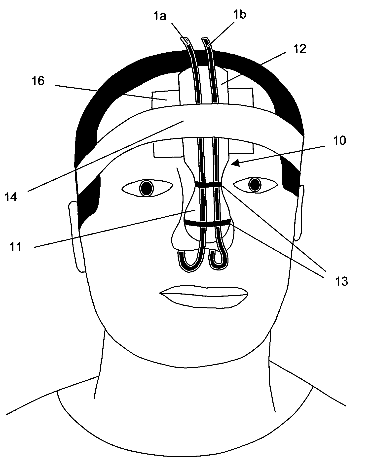 Apparatus for holding nasal tubes