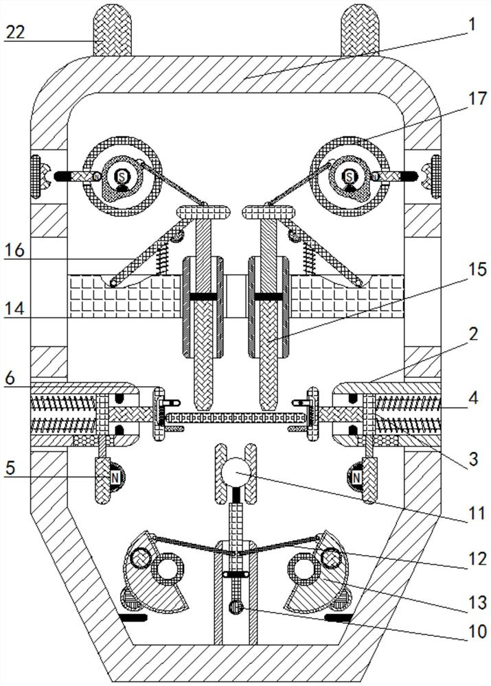 Device for expanding display chip and checking surface flatness