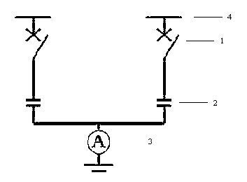 Asymmetric capacitance and resistance increasing and injecting method of zero-sequence current