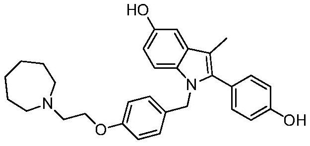 Preparation method of bazedoxifene