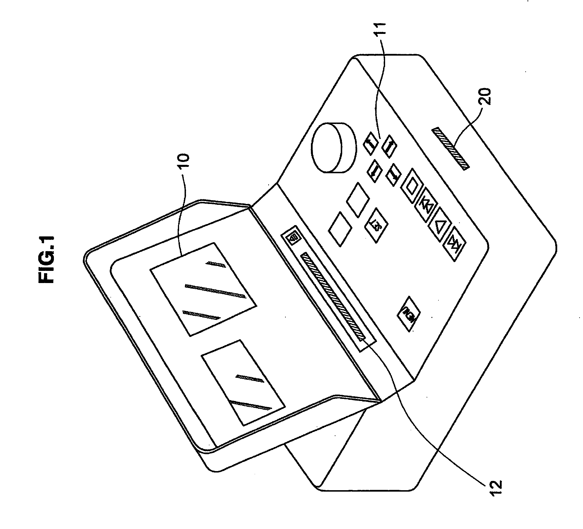 Electronic equipment and log output method