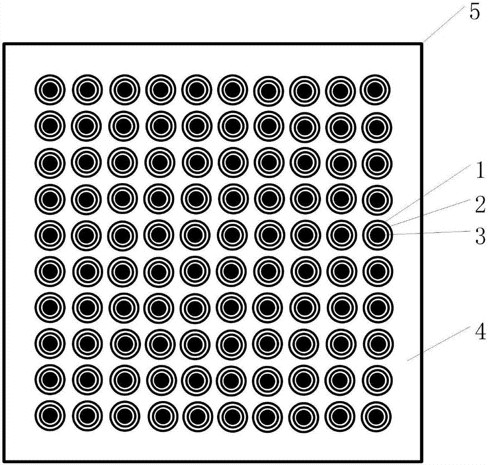 Local electrochemical information testing system and method for three-electrode array