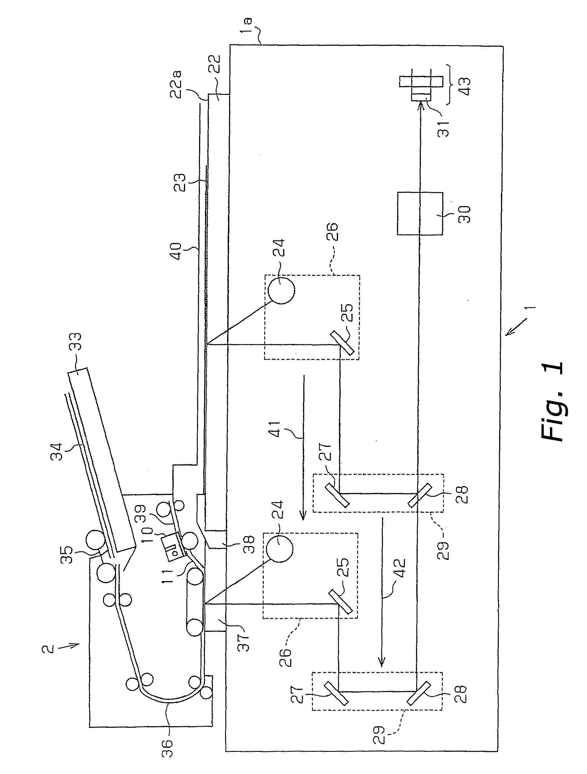 Automatic original document transport device and image forming device equipped with the same