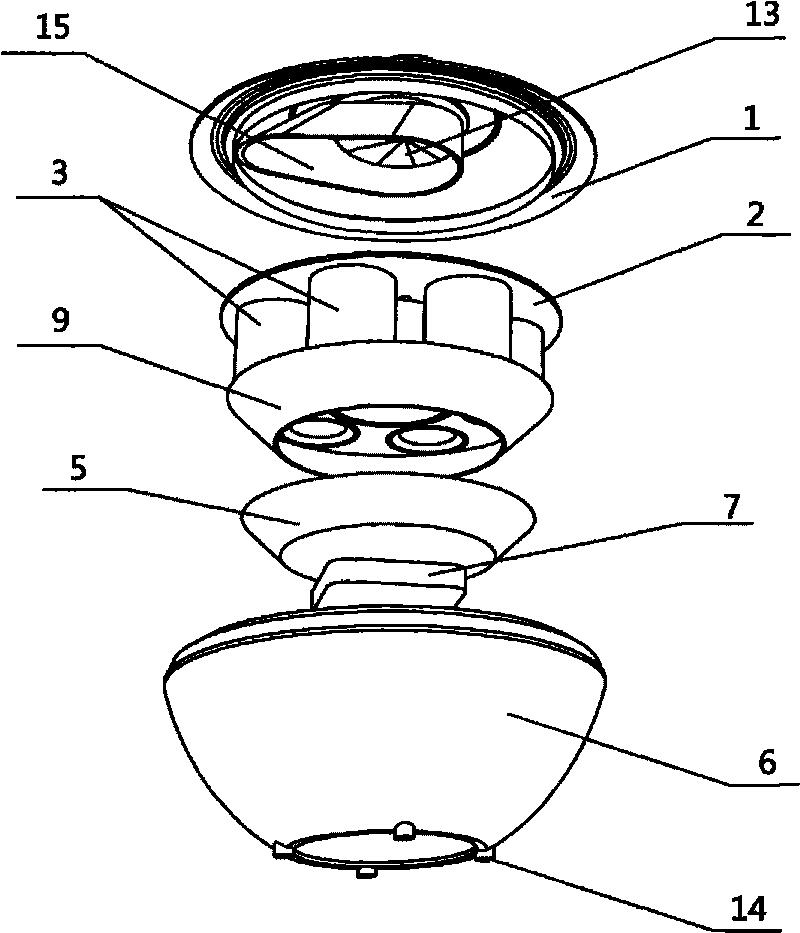 Domestic air purification humidifier