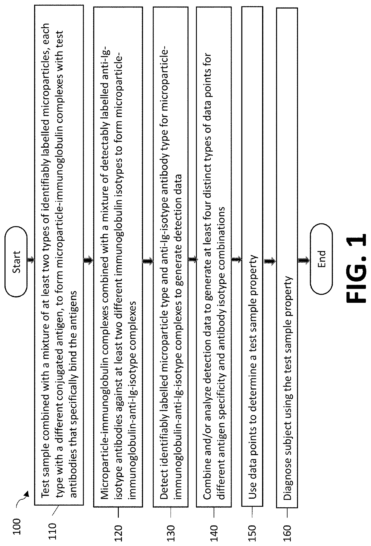 Double-multiplex assay for multiple immunoglobulin isotypes