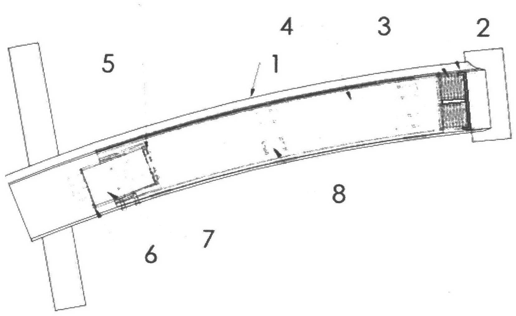 Battery box structure of electric bicycle