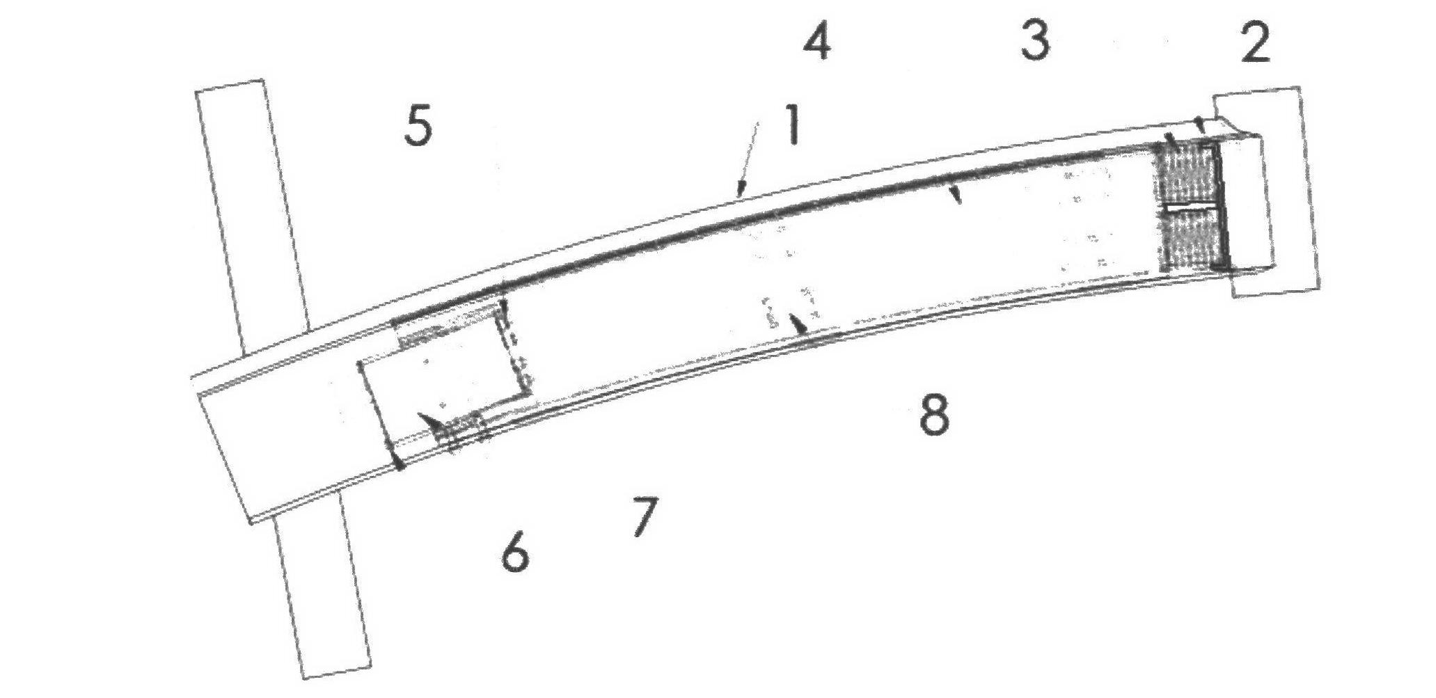 Battery box structure of electric bicycle