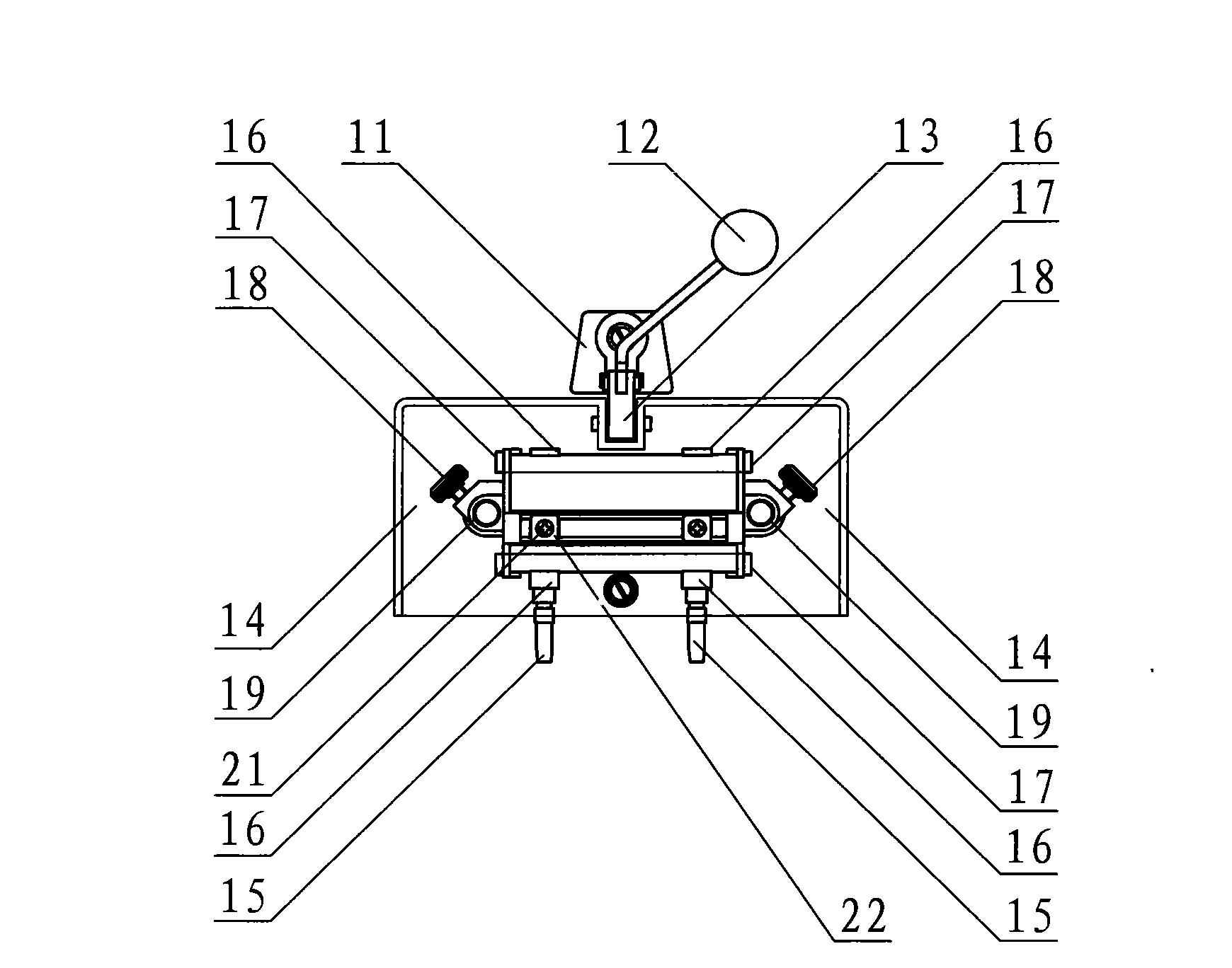 Multifunctional access meter device of single-phase electric energy meter