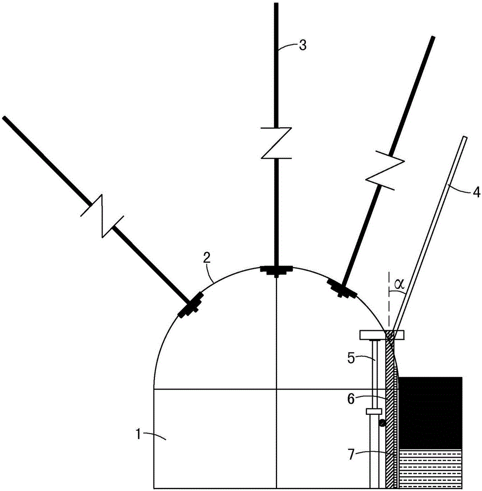 Anti-collapse structure beside roadway based on breaking roof 110 construction method