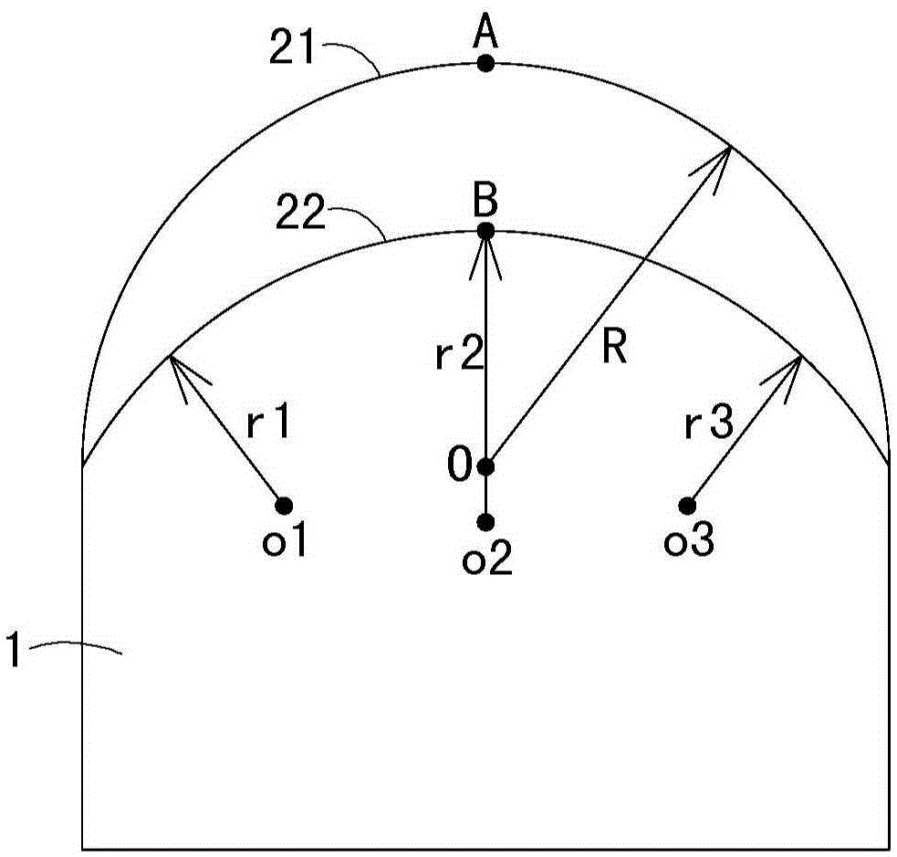 Anti-collapse structure beside roadway based on breaking roof 110 construction method