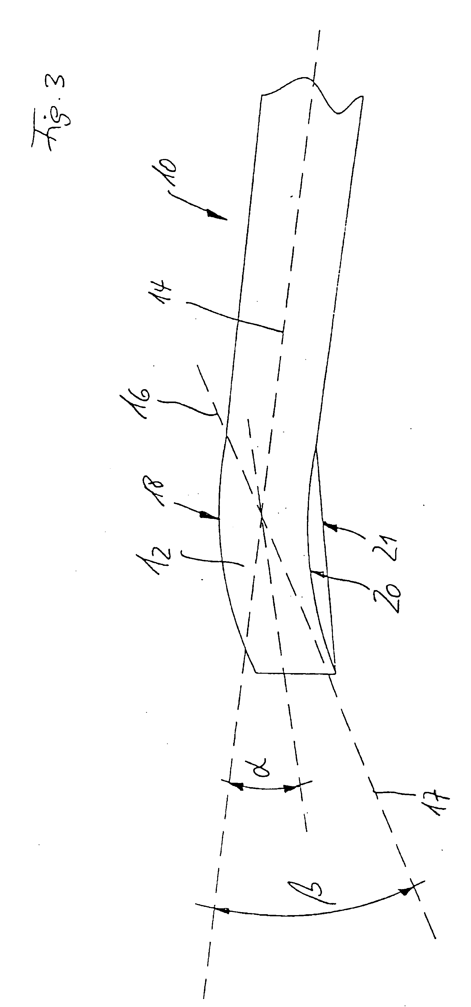 Rotor blade for a wind power plant