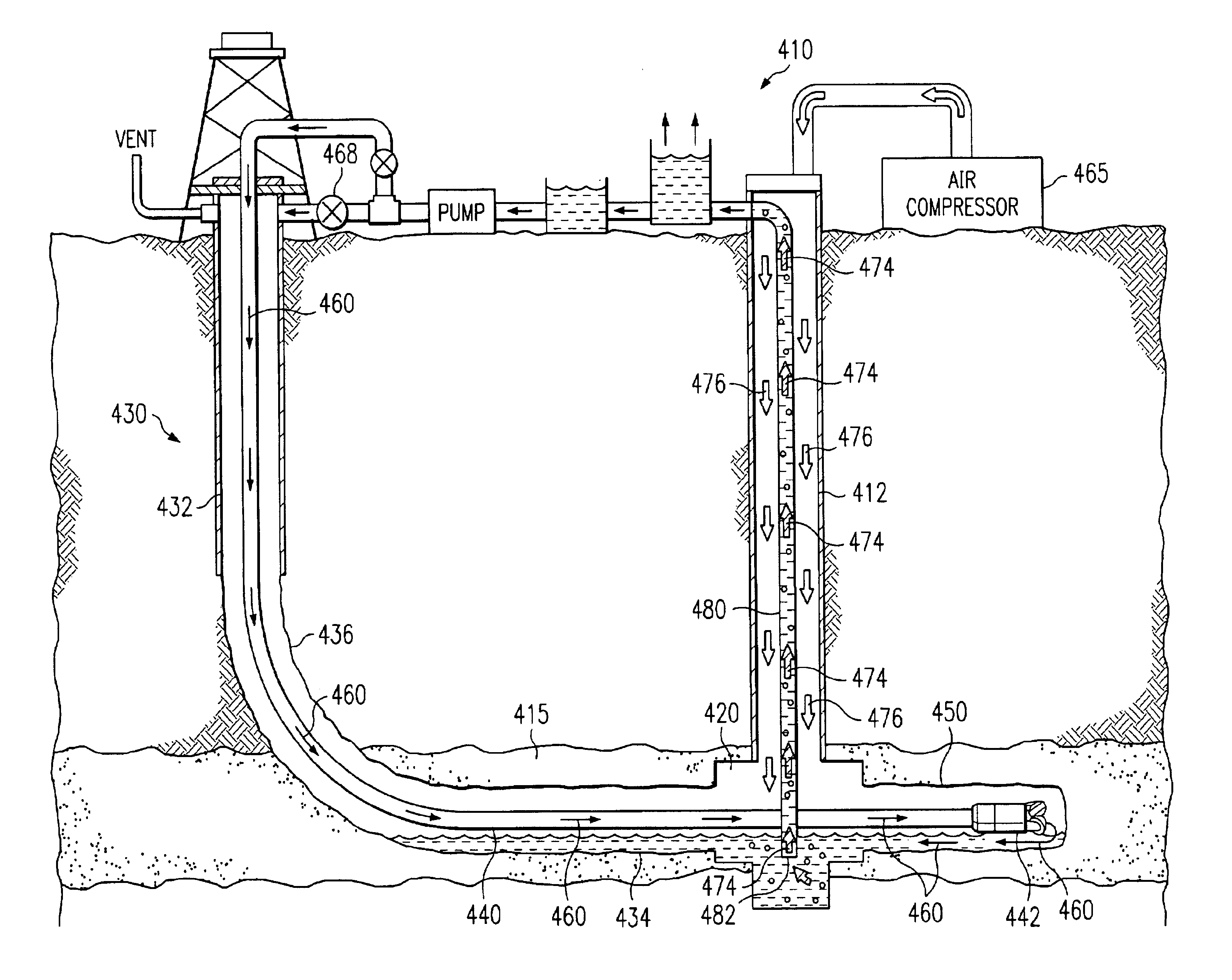 Method and system for circulating fluid in a well system